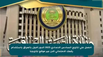 احصل على نتائج السادس الإعدادي 2025 الدور الأول بالعراق باستخدام رقمك الامتحاني الآن عبر موقع نتائجنا